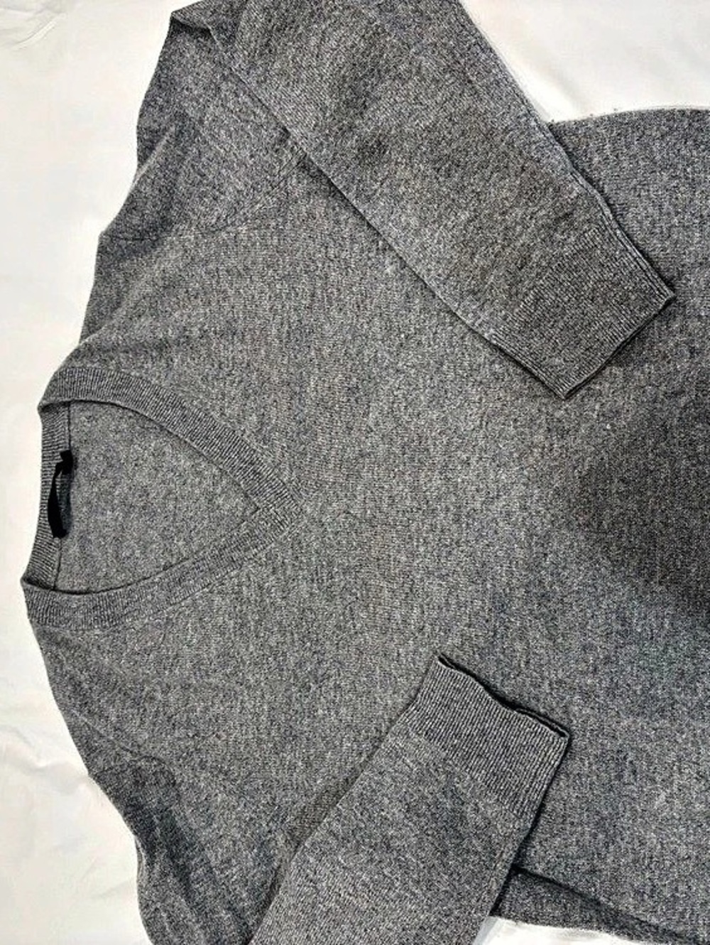 Jenni Kayne Gray Cashmere Sweater Small
